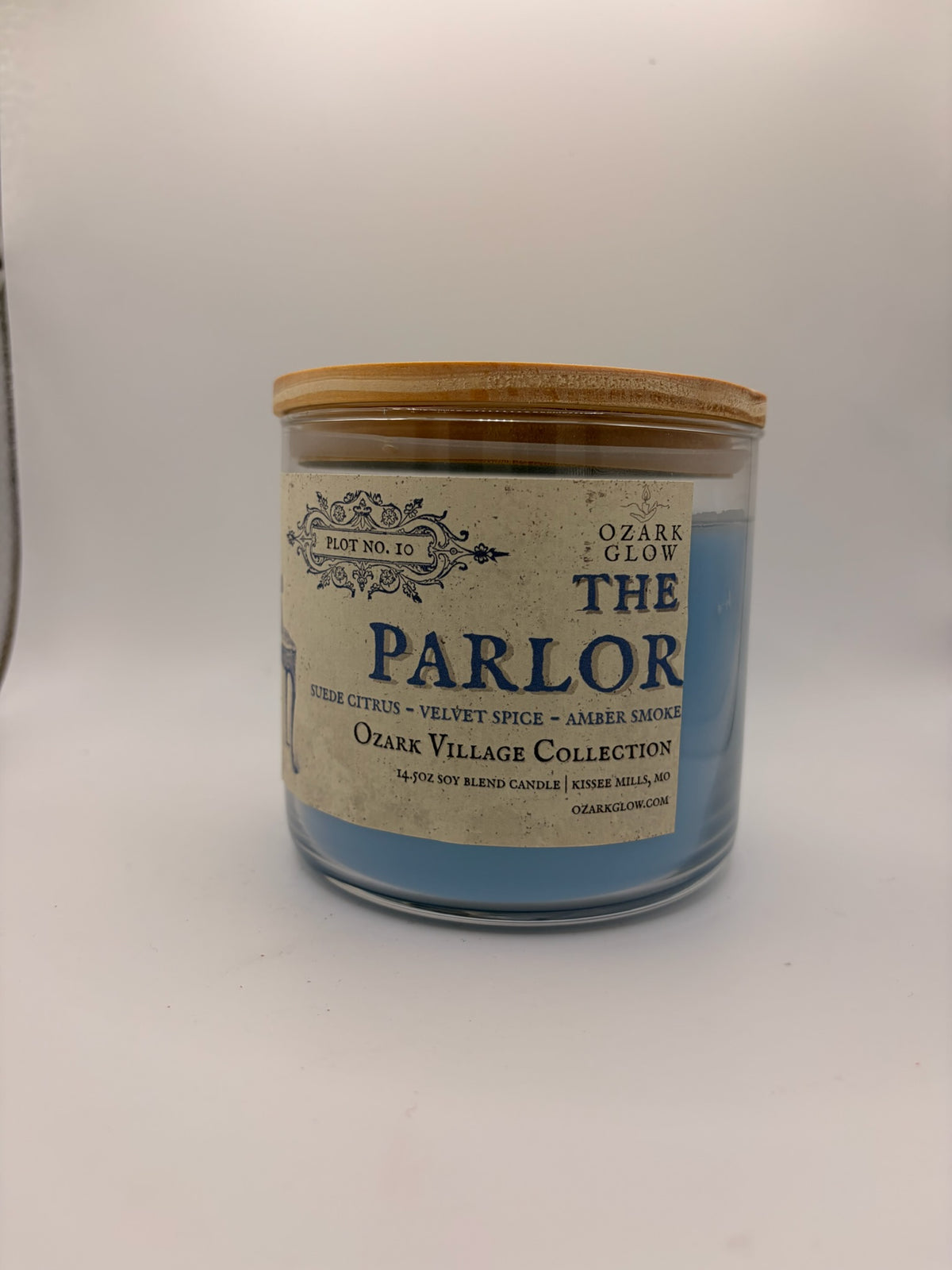 Plot # 10 The Parlor | Ozark Village Collection 3-Wick Candle