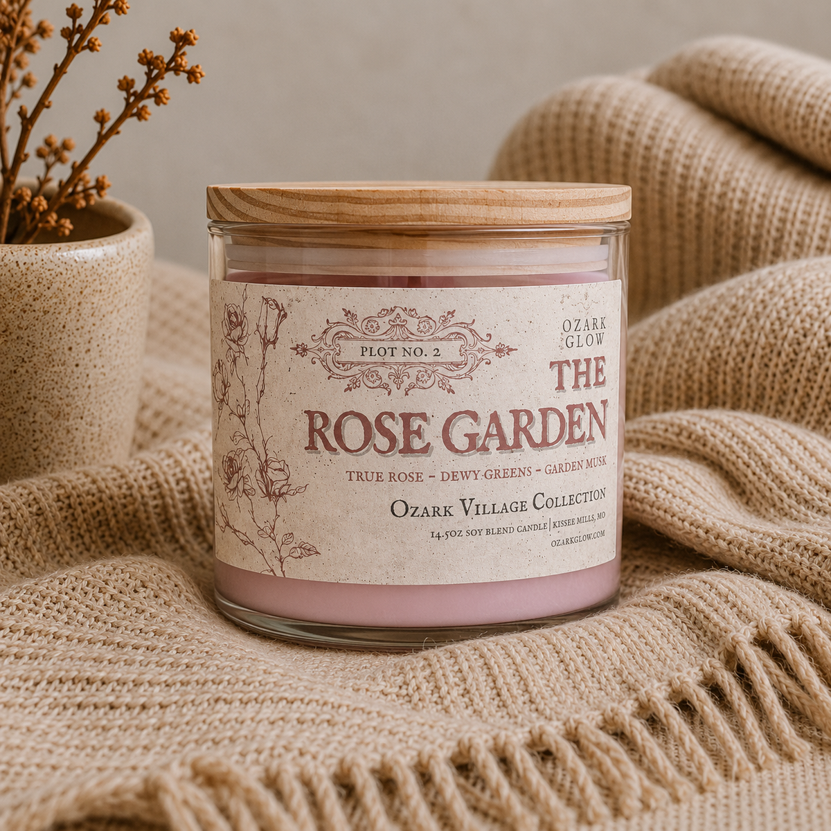 Plot #2 The Rose Garden | Ozark Village Collection